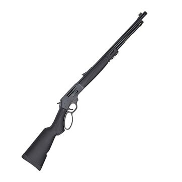 Henry H009X Lever Action Rifle, 30-30 Win, 21.375" Bbl, Blued, Synthetic Stock, Large Loop, F.O Sights, Picatinny Rail, 5+1 Rnd, 1524-0233