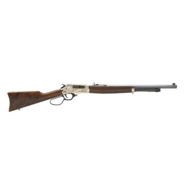 Henry H010BWL Brass Wildlife Engraved Lever Rifle .45-70, 22" Bbl, Blued, Walnut Stk, 4 Rnd, 1524-0148