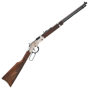 Henry H004AB American Beauty Lever Rifle 22 LR, Ambi, 20 in, Blued, Wood Stk, 16+1 Rnd, Std Trgr, 1524-0115