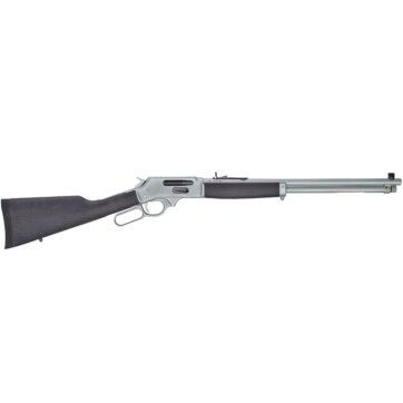 Henry H009GAW All Weather Lever Action Rifle, 30-30 Win, 20" Bbl, Side Gate, Chrome Plated, Stained Hardwood Stock, 5+1 Rnd, 1524-0201