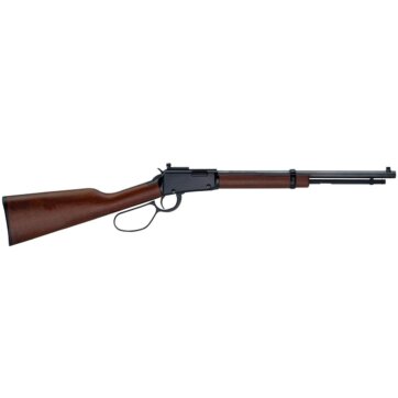 Henry H001TLP Small Game Lever Rifle 22 LR, Ambi, 16.25 in, Blued, Wood Stk, 12+1 Rnd, 1524-0117