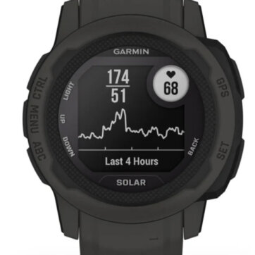 Garmin 010-02563-10 Intinct 2S GPS smartwatch, Standard Edition, Graphite, 1381-0659