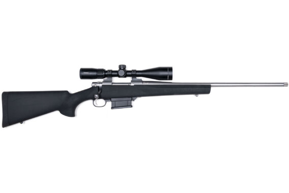 HOWA M1500 308 WIN 22” STD T/C STAINLESS HOGUE BLK TRUGLO NE, N-HCTG308SB