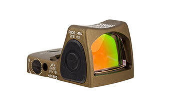 TRIJICON RMR TYPE 2 3.25 ADJ. LED HR MOA RED LED COYOTE BROW, N-RM06-C-700780