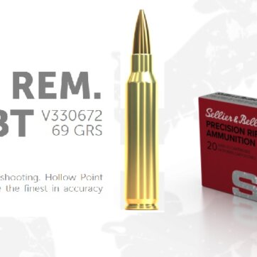 S & B c.223 Remington69GR. OTM HPBT (330672), N-332850