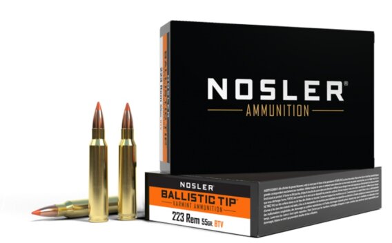 NOSLER 223 Remington55GR BALLISTIC TIP (20 CT.), N-61025