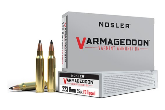 NOSLER VARMAGEDDON 223 Remington55 GR FB TIPPED, N-65145VARMAGE