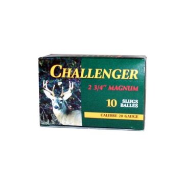 CHALLENGER (00300) 20GA. SLUGS, N-CH20SLUGS