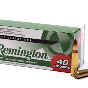 RemingtonUMC VALUE PACK c.22-250 Remington50GR JHP 40 ROUND BOX, N-L22504B