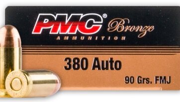 PMC .380 Auto 90 GR FMJ 50RDS, N-PMC380A