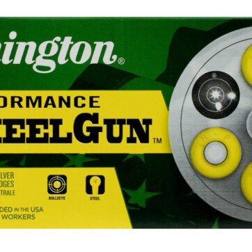 Remington357 MAG 158GR LEAD SWC PERFORMANCE WHEELGUN, N-RPW357M5