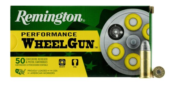 Remington357 MAG 158GR LEAD SWC PERFORMANCE WHEELGUN, N-RPW357M5