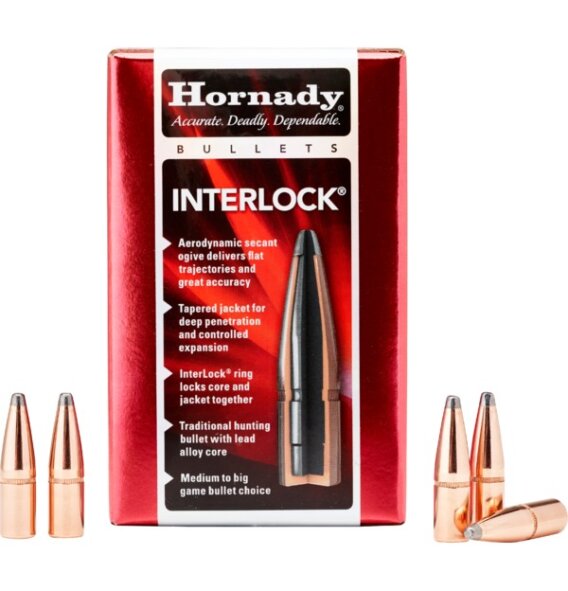Hornady 3335 Traditional Rifle Bullets 338 .338 250Gr SP 100Rnd, 0953-0447