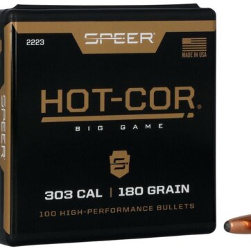 Speer 2223 Rifle Hunting Hot-Cor Bullets, 311-180-GR SPRN, 100 Ct, 1508-0428
