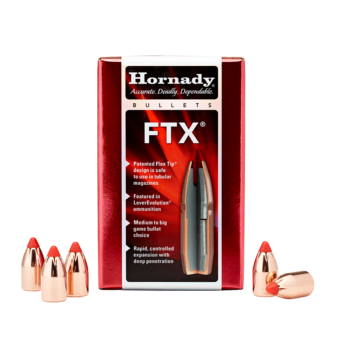 Hornady 4305 FTX Flex Tip Rifle Bullets 44 .430 265Gr FTX 50Rnd, 0953-0927