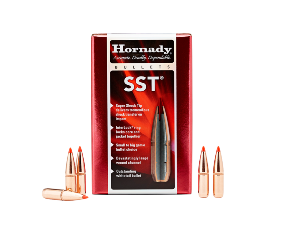 Hornady 26202 SST Rifle Bullets 6.5mm .264 129Gr 100Rnd, 0953-0729