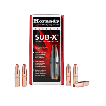 Hornady 3148 Rifle Bullets 7.62X39Mm .3115 255 Gr Sub-X (7.62X39), 0953-2729