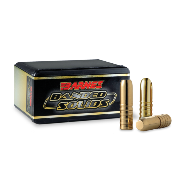 Barnes 30685 BANDED SOLIDS Reloading Bullets 505 GIBBS 525Gr. BND SLD RN ,Box of 20, 1211-0504