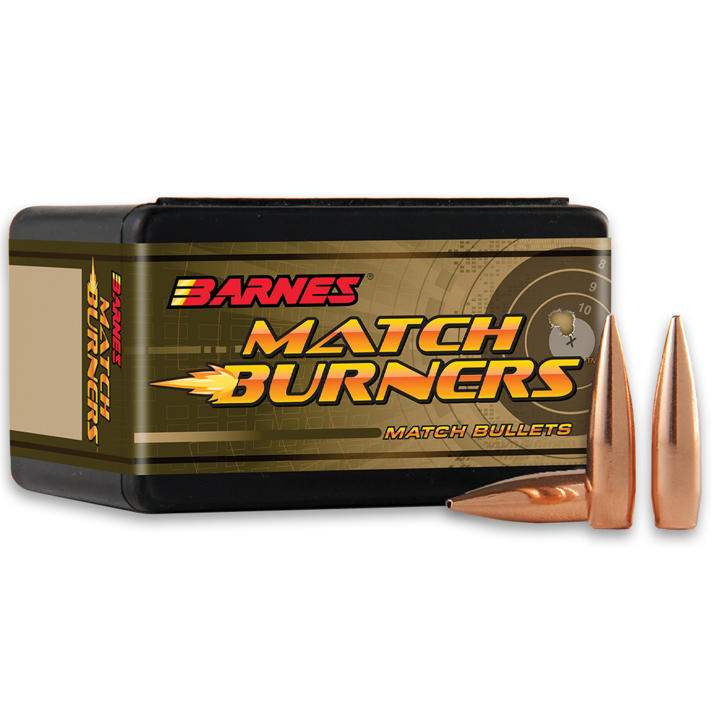 Barnes 30206 Match Burner Rifle Bullet 6MM cal, 105 gr. 100 Rnd Box, 1211-0292