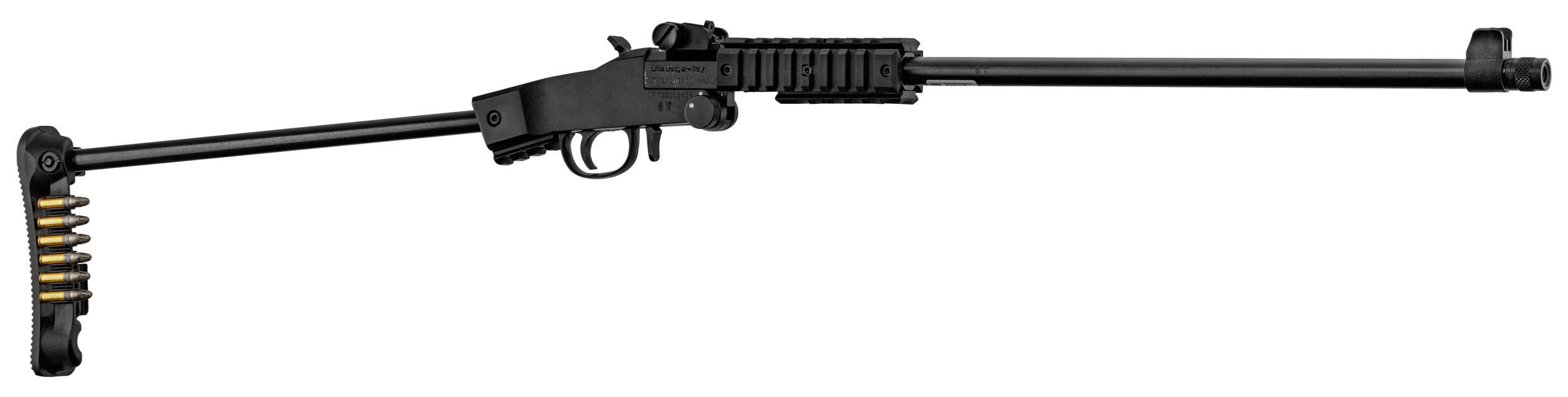 Chiappa LITTLE BADGER 22 LR TAKE DOWN 18.5″ THREADED BARREL, N-500.27