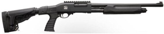 Charles Daly 301, 12GA-3” TACTICAL PUMP, BLK, 18.5”, N-930.227FC