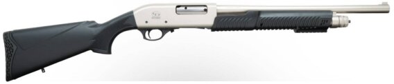 Charles Daly 301,12GA­3” TACTICAL PUMP, NICKEL 18.5”, N-930.228