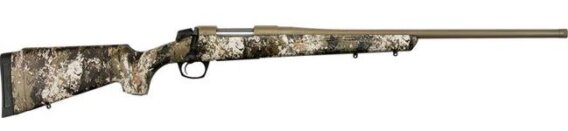 CVA CASCADE CERAKOTE/BLUED/VEIL CAMO — 6.5 PRC – 24” THRD 5, N-CR3909C