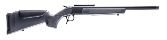CVA SCOUT – BLUED | STEALTH GREY – 0 MOA PIC RAIL 223 REM 20, N-CR4434