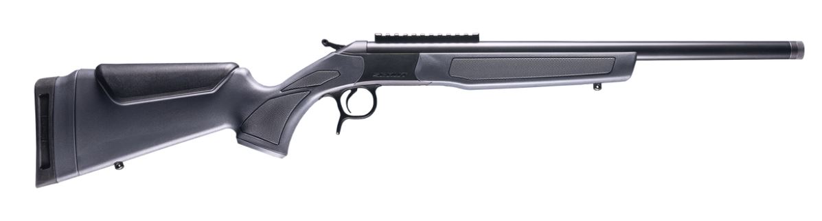 CVA SCOUT – BLUED | STEALTH GREY – 0 MOA PIC RAIL 350 LEGEND, N-CR4438