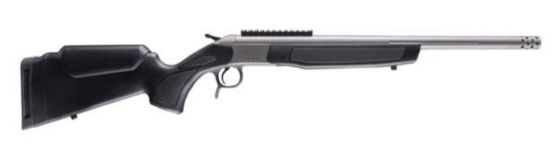 CVA SCOUT SS TD – STAINLESS STEEL | BLACK – 0 MOA PIC RAIL 4, N-CR4442S