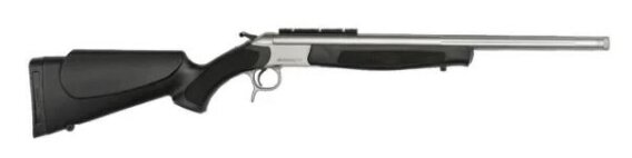 CVA SCOUT TD SS/BLACK – .350 LEGEND – 20″ W/RAIL BASE, N-CR4817S