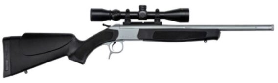 CVA SCOUT TD SS/BLACK 6.5 CREEDMOOR KONUSPRO 3-9X40 & CASE, N-CR4817SSC