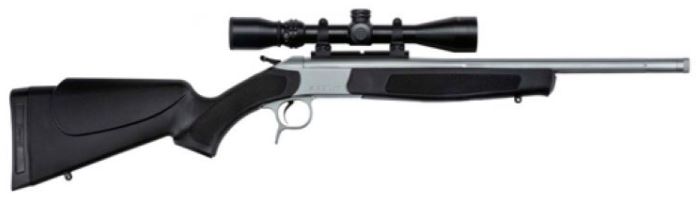 CVA SCOUT TD COMP SS/BLACK .300 AAC KONUSPRO 1.5-5X32 & CASE, N-CR4818SSC