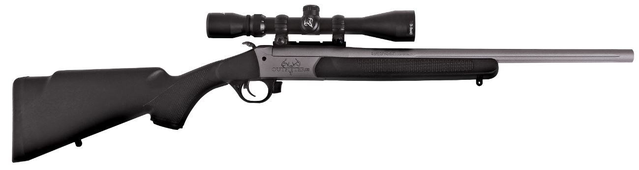 TRADITIONS OUTFITTER G3 SYN BLACK WITH 3-9X40 SCOPE MOUNTED, N-CR5-571130