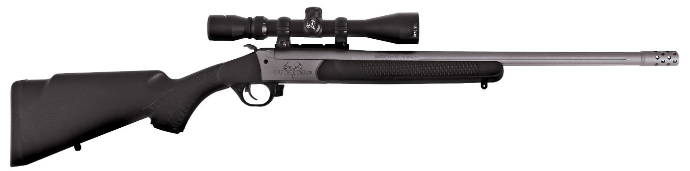 TRADITIONS OUTFITTER G3 SYN BLACK WITH 3-9X40 BDC RETICLE SC, N-CRS-471130T