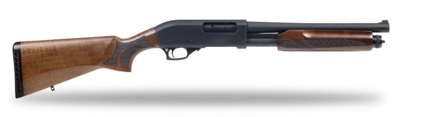 EGE ARMS EG100-TAC PUMP 12GA 3″ 18.5″, WALNUT, N-EG100-WALTAC18