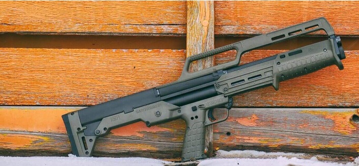 KELTEC KS7 12GA. PUMP ACTION SHOTGUN NON RESTR. 18.5” brl, N-KELGKS7GRN
