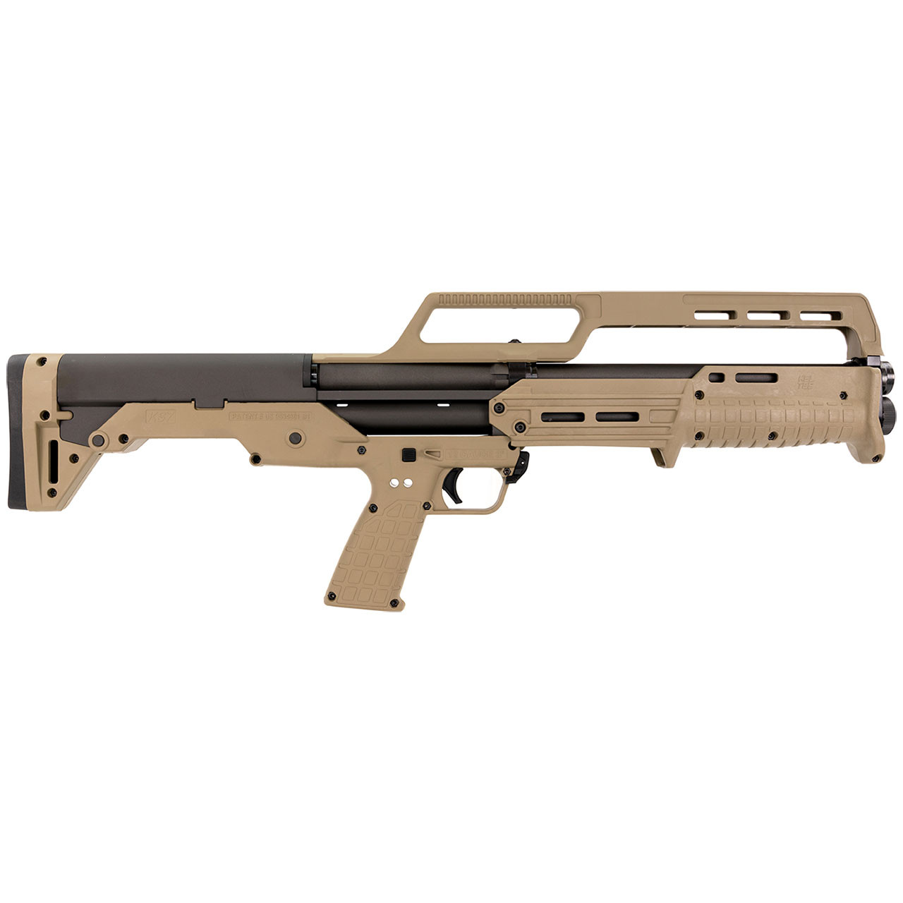 KELTEC KS7 12GA. PUMP ACTION SHOTGUN NON RESTR. 18.5” brl, N-KELGKS7TAN