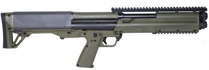 KELTEC KSG 12GA. PUMP ACTION SHOTGUN NON RESTR. 18.5” brl, N-KELGKSGGRN