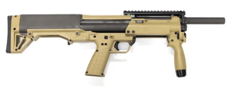 KELTEC KSG COMPACT SGP 12GA PICAT 18.5″ W/SLING 8-RD TAN, N-KELGKSGNRTAN
