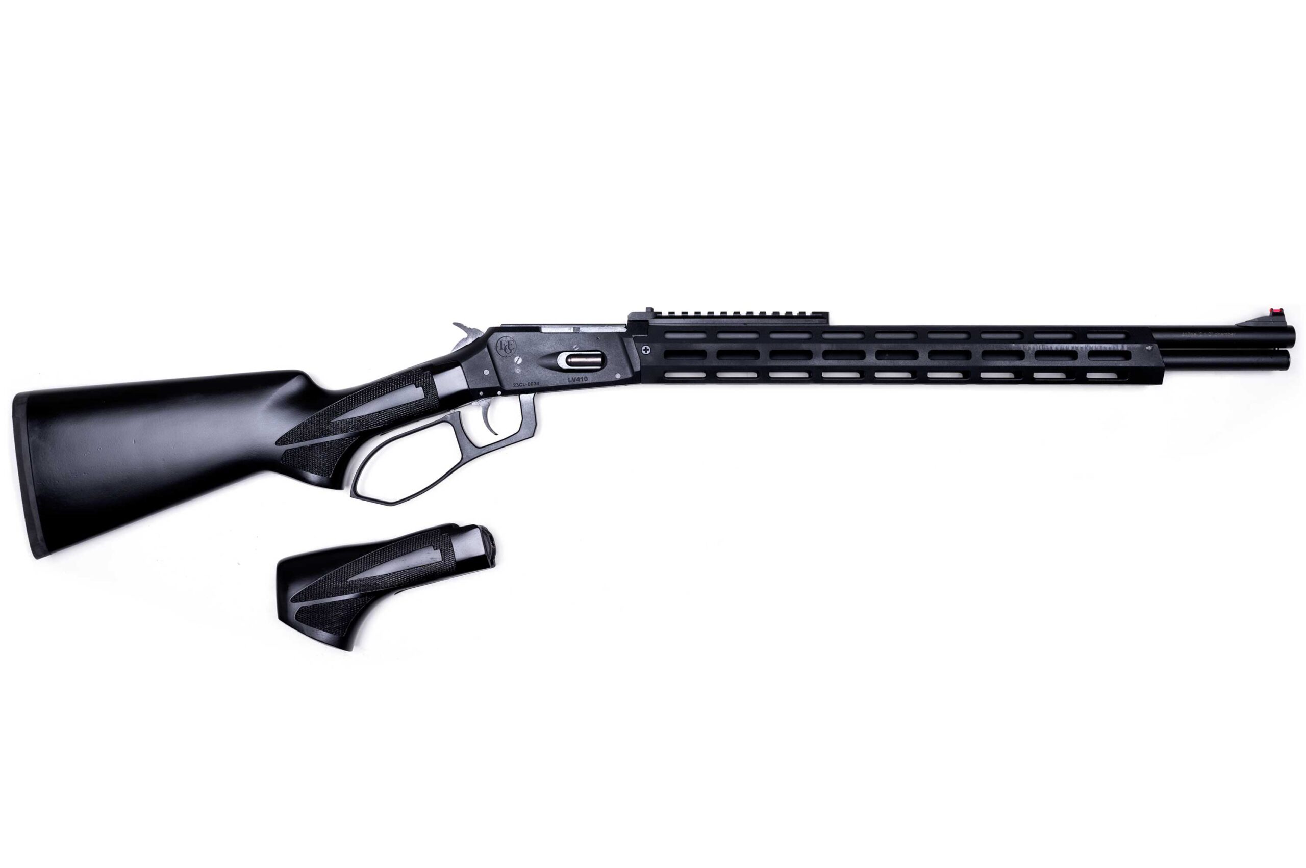 EGE ARMS LV410 410 GA 2.5” 18.5” BRL, Black Walnut Lever, N-LV410-BlkWalnut
