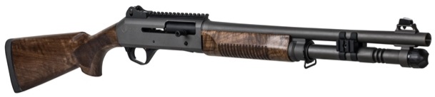 EGE PANZER ARMS M4 SPEED PRO 12 GA SEMI AUTO 18.6″ WOOD, N-M4-PROWBLK
