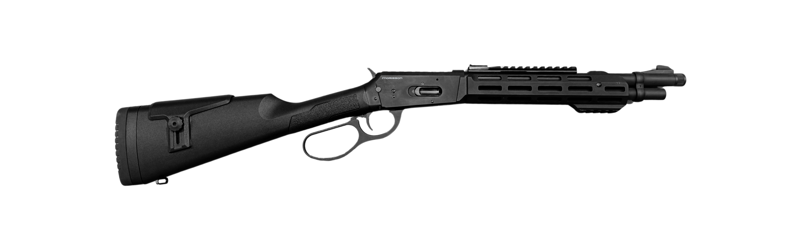 MORISSON LEVER 357 MAG 12″ BLACK TACTICAL FOREND 6 1, N-ML1212T-357