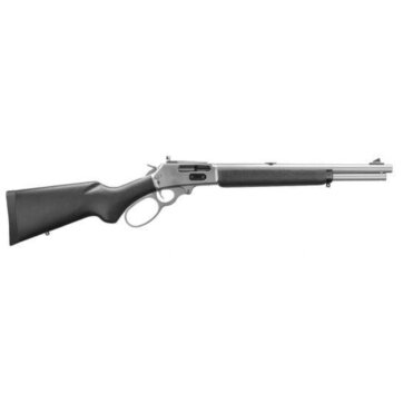 Marlin 70450 1895 Lever Action Trapper Rifle, 45-70 Govt, 16.1" Threaded BBL, Black Laminate, S/S, 5+1. Skinner Sights, 0604-2458