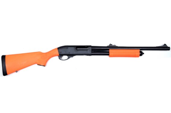 REM 870 POLICE MAGNUM 12GA 18″ LESS LETHAL, N-R24441