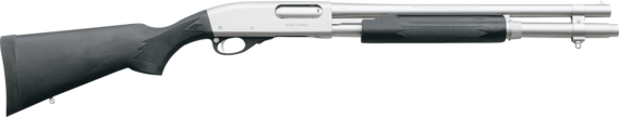 REM 870 MARINE MAG 12GA. 18” B/S NICKLE, N-R25012