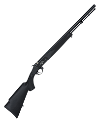 TRADITIONS BUCKSTALKER BLK/BLUED 24” – SIGHTS IN BOX, N-R72003540S