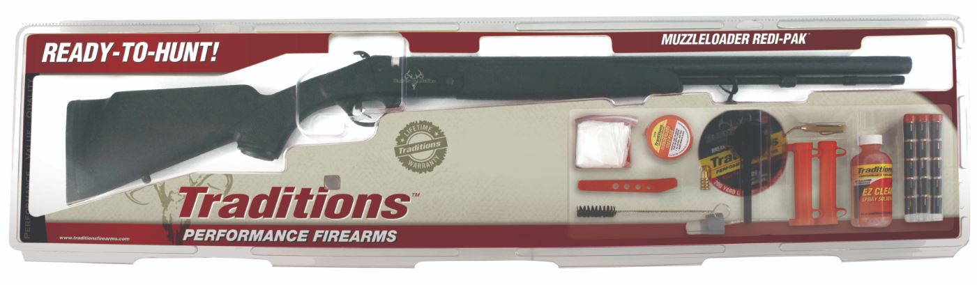 TRADITIONS BUCKSTALKER™ XT REDI-PAK SYN. BLACK .50 / 24″, N-RS72000840
