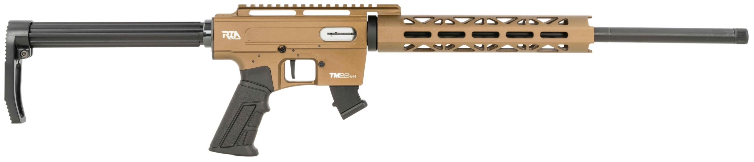Rock Island Armory TM22 Burnt Bronze c.22 LR 18″, N-TM22-18-BURNT
