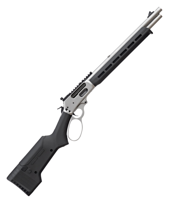 Marlin 70912 1895 Trapper, 45-70 Govt, 16.17" Threaded Bbl, Satin Stainless, Magpul ELG Stock, Skinner Sights, 5+1 Rnd, 0604-2615